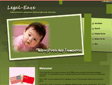 Tablet Screenshot of legal-eaze.com